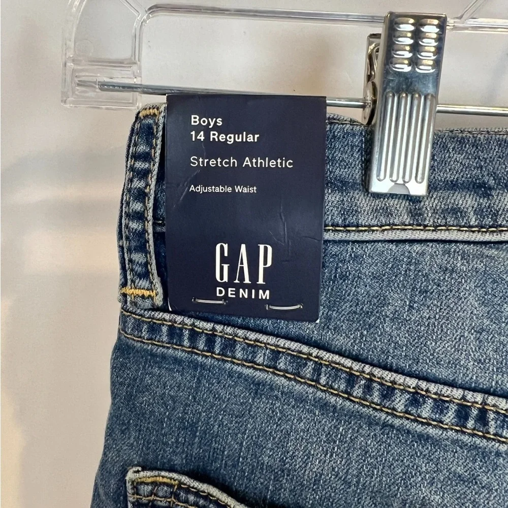 Gap Boys SZ 14 Stretch Athletic Jeans